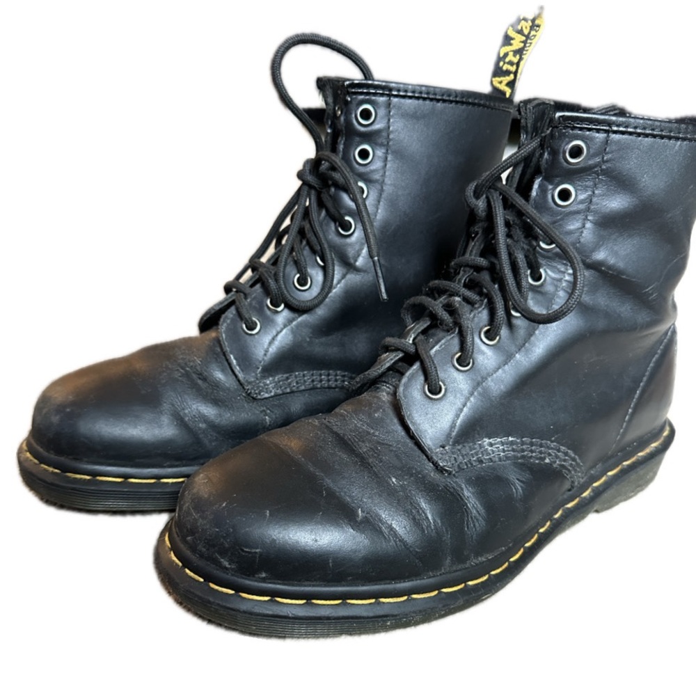 Dr. Martens Black Leather
Boots Men Size 9